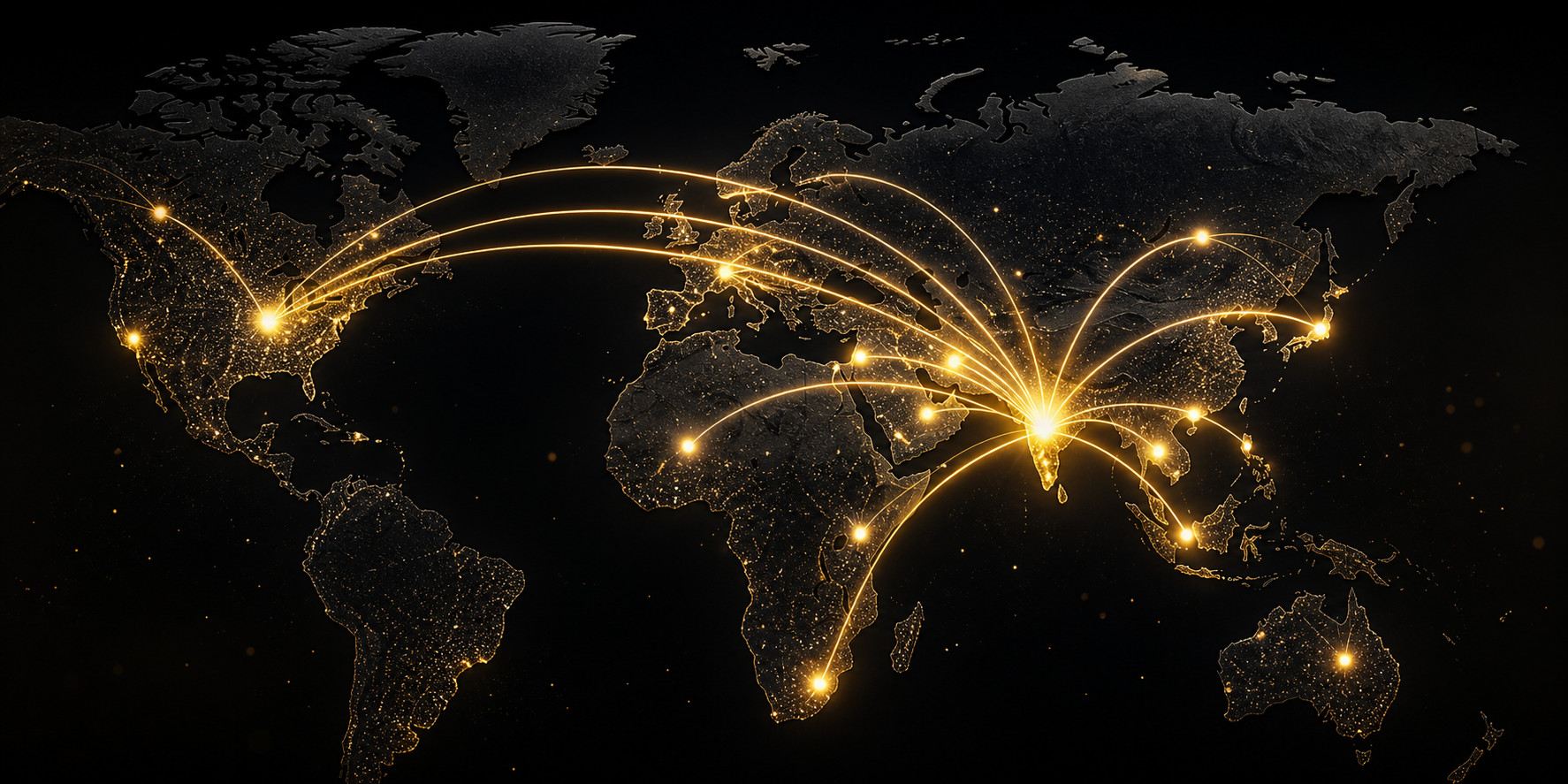 Global export map